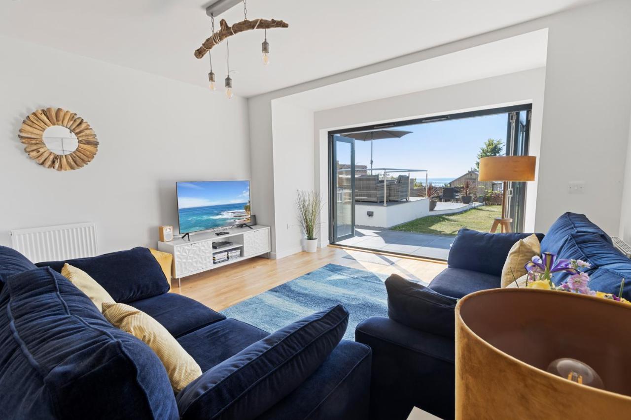 Stunning Coastal Apartment In Maidencombe With Sea Views & Garden Stokeinteignhead المظهر الخارجي الصورة